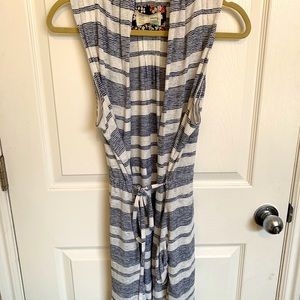 Anthropologie Saturday Sunday open cardigan vest